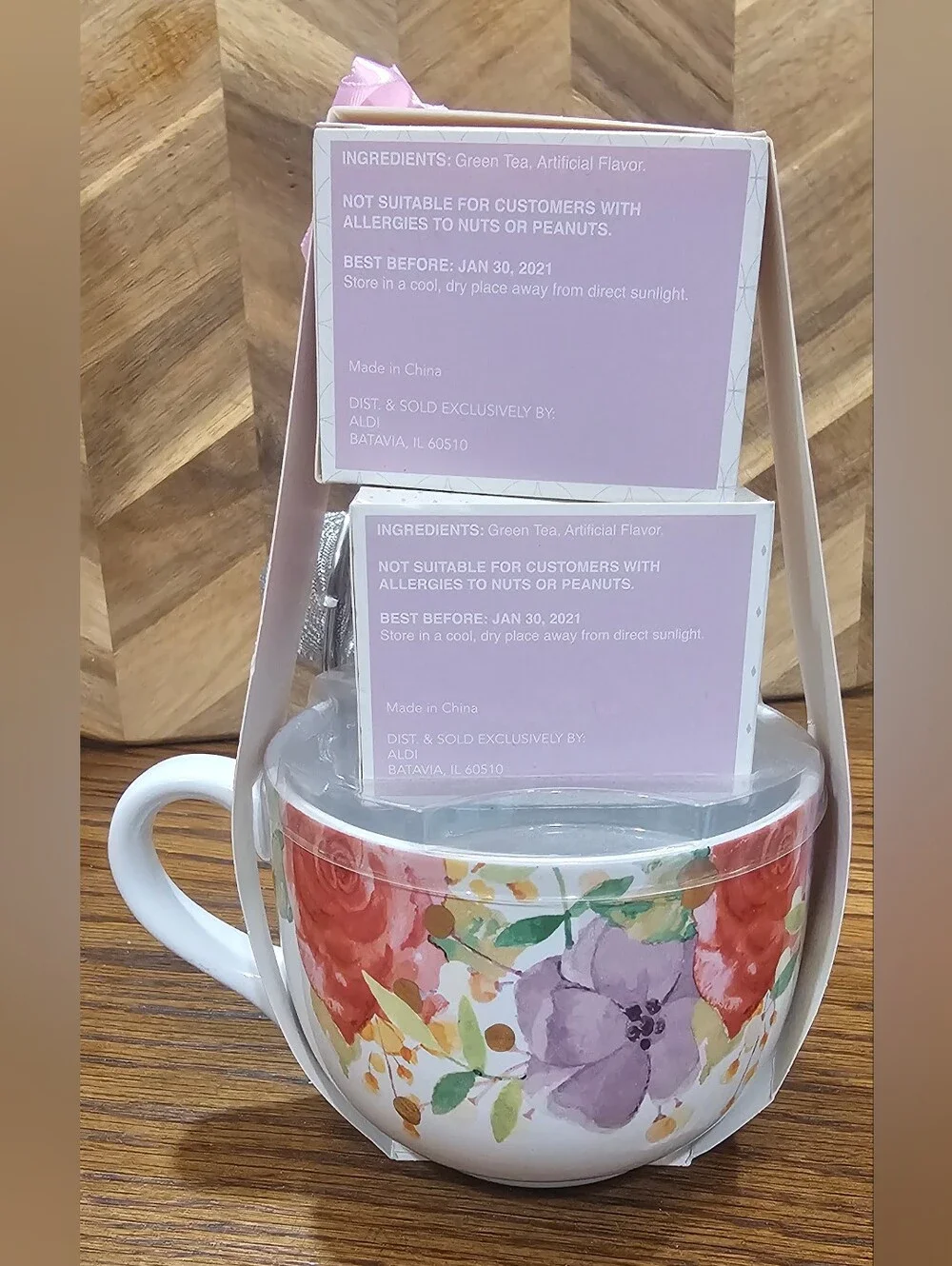 Huntington Home ceramic ribbon sachets